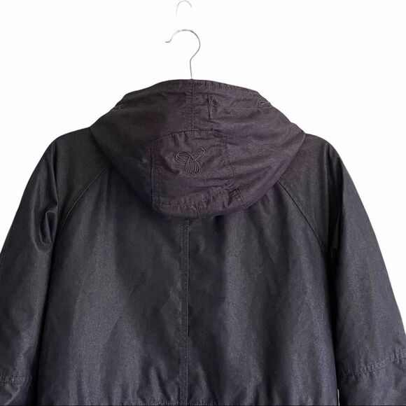 (SOLD) ARITZIA Tna Griffith Winter Parka Jacket Puffer Coat Hood Blue S - Picture 11 of 15